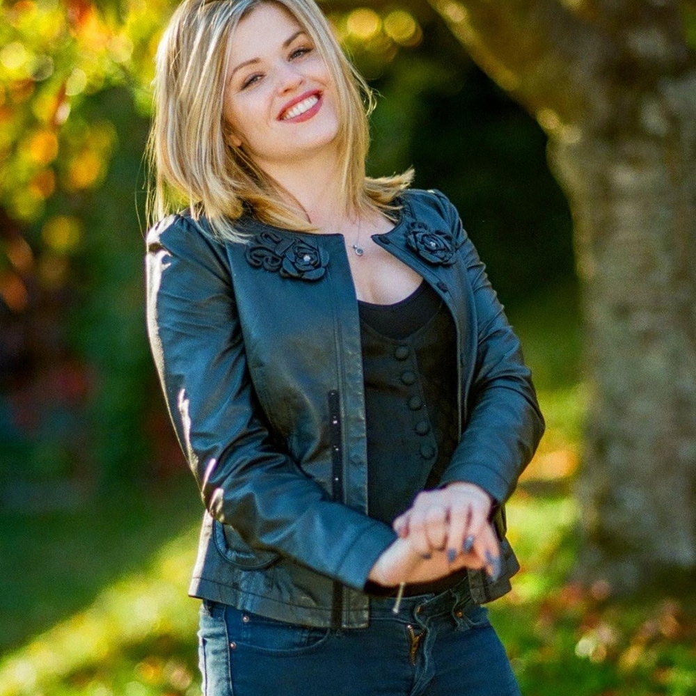 Women's Black Leather Jacket